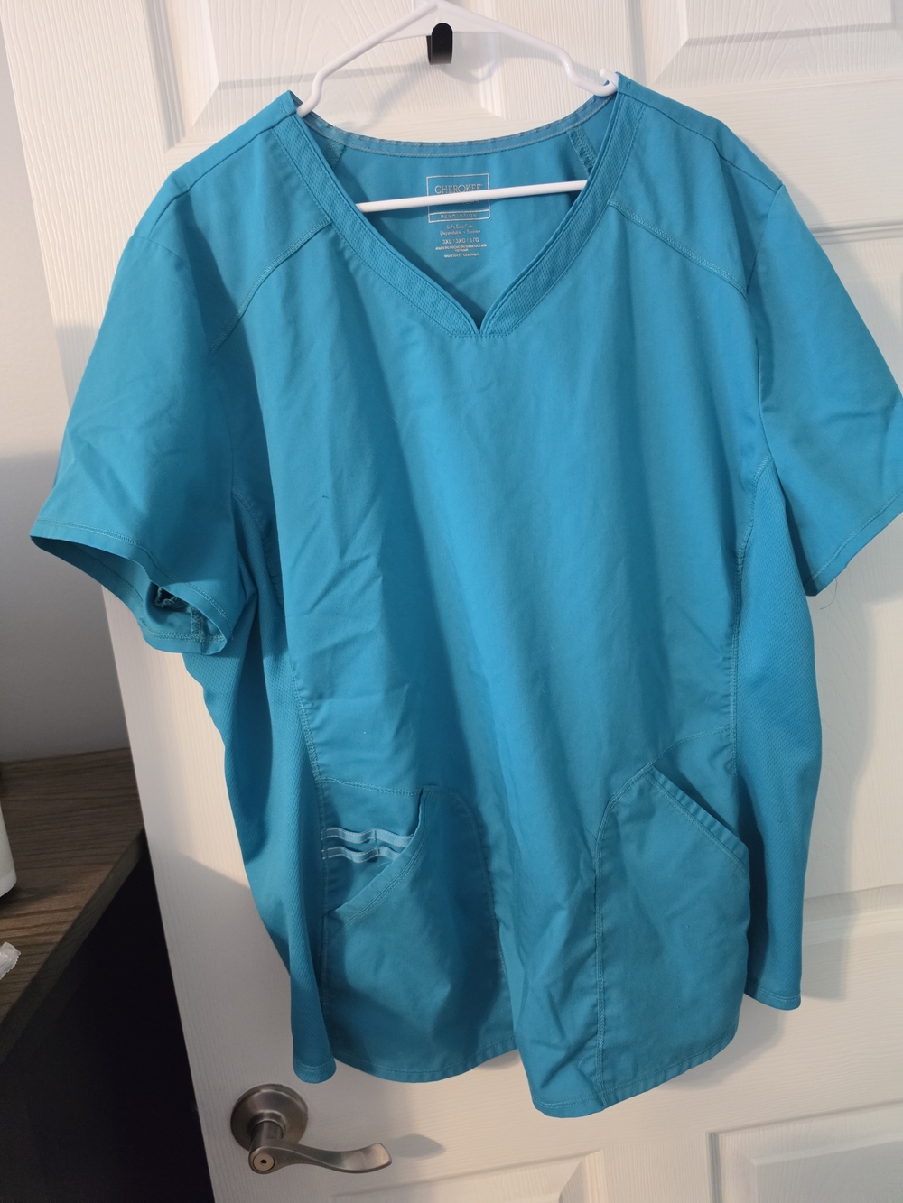 Cherokee Teal Scrub Set